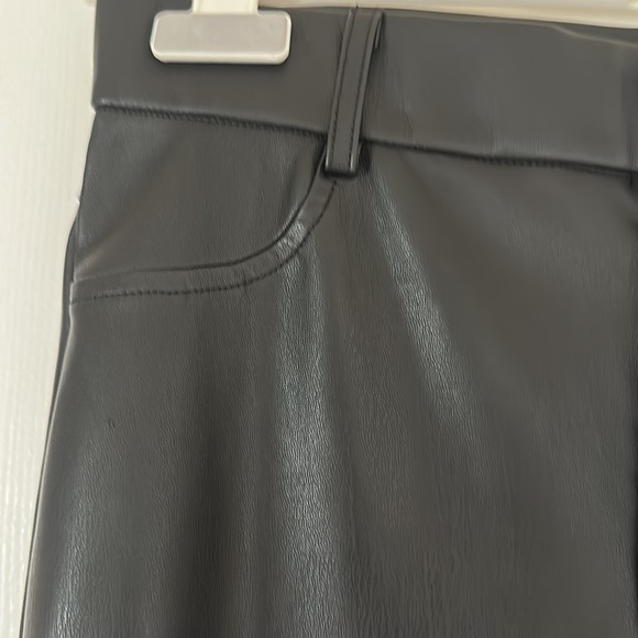 Zara faux leather jeggings - Picture 3 of 5